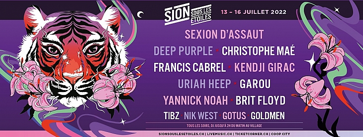 Sion sous les &eacute;toiles