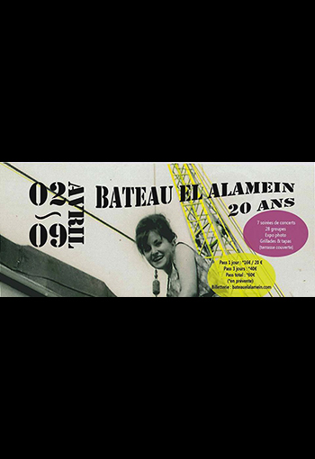 Les 20 ans du Bateau EL ALAMEIN