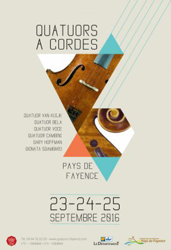 Festival de Quatuors à Cordes en Pays de Fayence