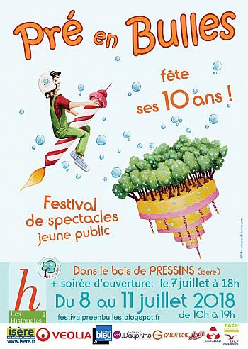 Festival de spectacles jeune public Pré en Bulles