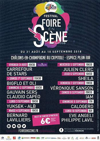 Foire en scene de chalons en Champagne